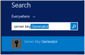 PVMS Server Key Generator