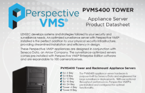 PVMS400 Appliance Server Datasheets