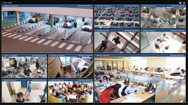Perspective VMS® Provides Multiple Viewing Options