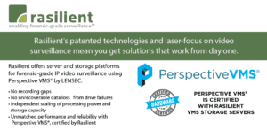 Perspective VMS® & Rasilient Certified Hardware