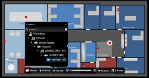 PVMS Supports Map Layering by Administrators