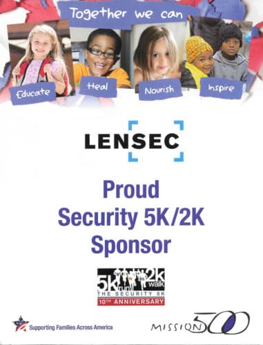 LENSEC is a Proud Security 5K/2K Sponsor