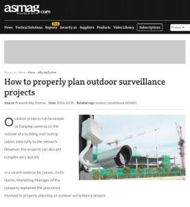 ASMAG Article Outdoor Surveillance