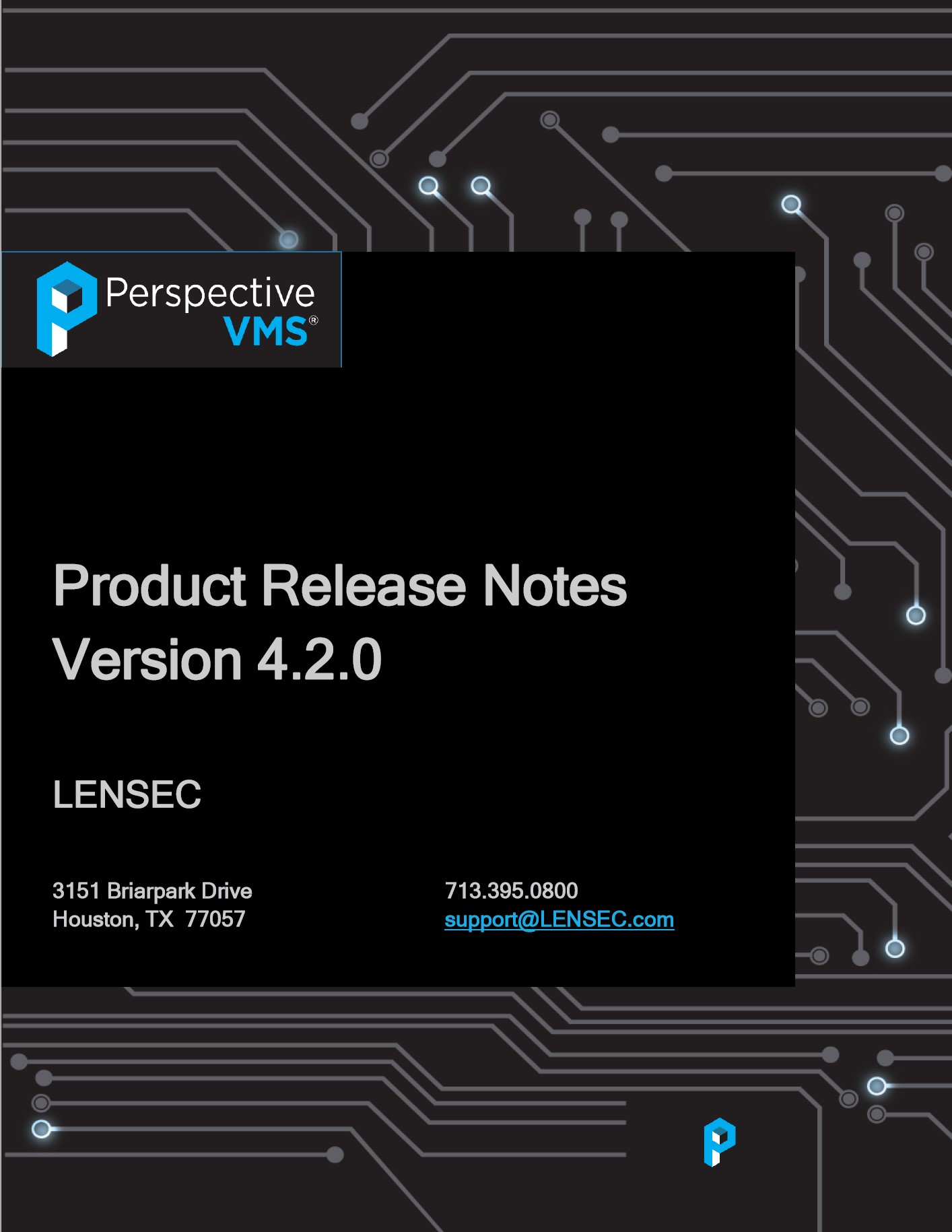 PVMS Product Release Notes v4.2.0