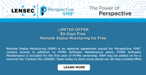 Perspective VMS® Remote Status Monitoring